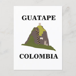 Postal Viaje de Guatape Colombia Personalizado