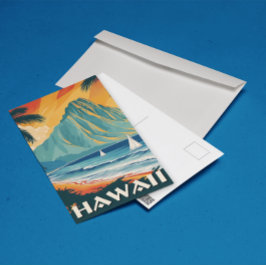 Postal Viaje de la época de Hawaii