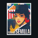 Postal Viaje de la Feria de Sevilla España 1969<br><div class="desc">Postales de viaje para España Feria de Sevilla 1969</div>
