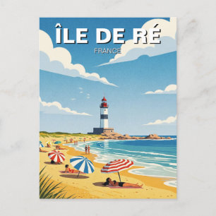 Postal Viaje de la isla de Ré