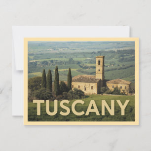 Postal Viaje de la Toscana
