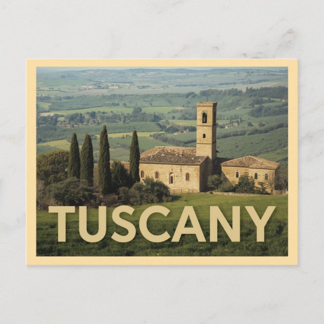 Postal Viaje de la Toscana (Anverso)