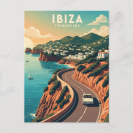 Postal Viaje de la Vieja Ibiza España