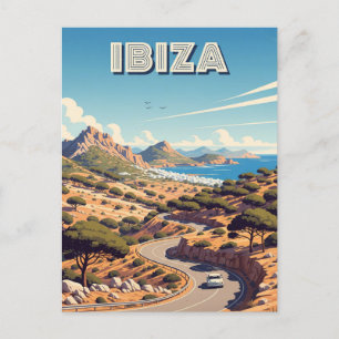 Postal Viaje de la Vieja Ibiza España
