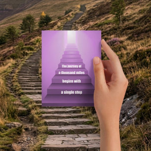 Postal Viaje De Mil Millas