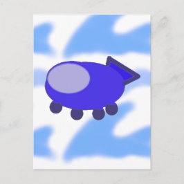 Postal Viaje de nave espacial