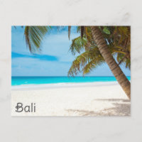 Viaje de palmeras tropicales de Bali Indonesia