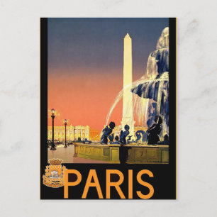 Postal Viaje de París