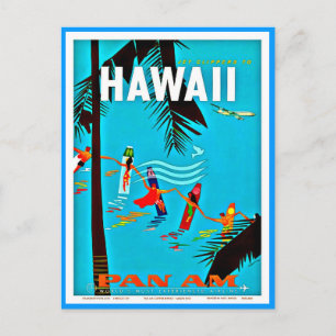 Postal Viaje de postales-cosecha-Hawai 5