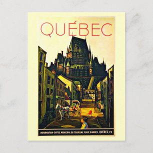 Postal Viaje de postales-vintage-Quebec