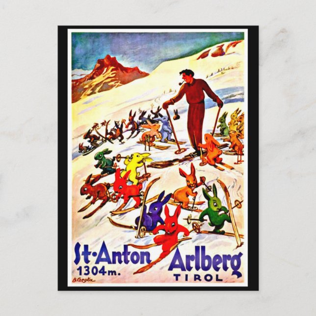 Postal Viaje de Postcard-Vintage-Tirol (Anverso)