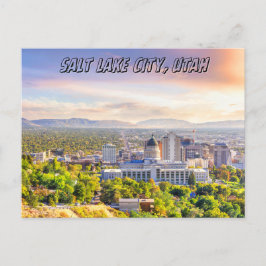 Postal Viaje de recuerdo de postcard Salt Lake City Utah