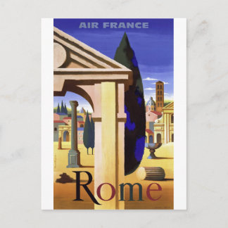 Postal Viaje de Roma Vintage
