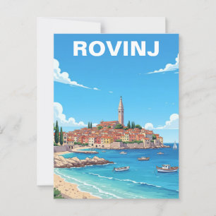 Postal Viaje de Rovinj Croatia