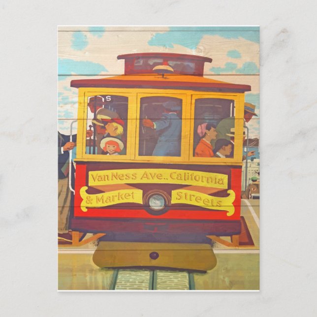 Postal Viaje de San Francisco (Anverso)