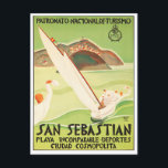 Postal Viaje de San Sebastián España<br><div class="desc">Postales de viaje de San Sebastián España</div>