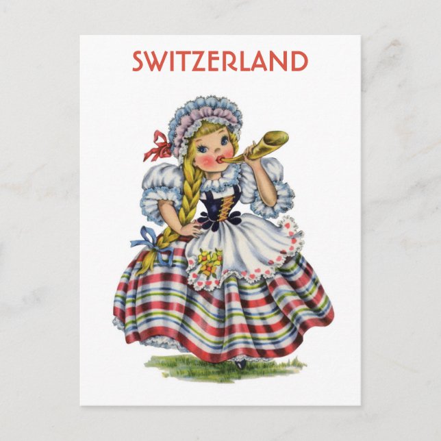 Postal Viaje de suiza de Suiza (Anverso)