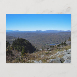 Postal Viaje de vacaciones de Scenic Mountain Valley View