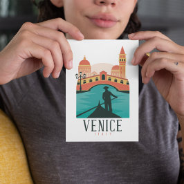 Postal Viaje de Venecia