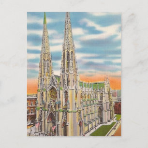 Postal Viaje de vintage New York City USA -