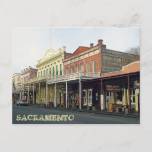 Postal Viaje del distrito de Sacramento Viejo