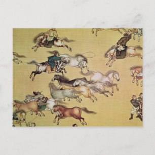 Postal Viaje del emperador Qianlong a partir de un