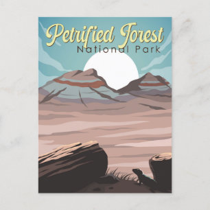 Postal Viaje del Ilustracion del Parque Nacional de los B