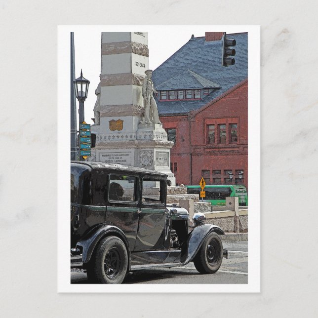 Postal Viaje del tiempo (Anverso)