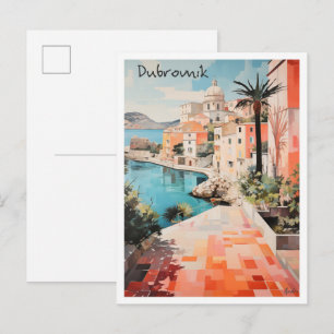 Postal Viaje Dubrovnik Croacia