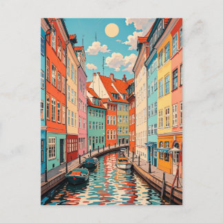 Postal Viaje en Copenhague Dinamarca