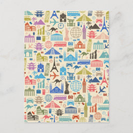 Postal viaje en el mundo