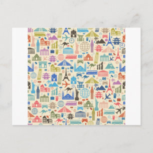 Postal viaje en el mundo