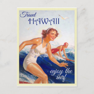 Postal Viaje en Hawái