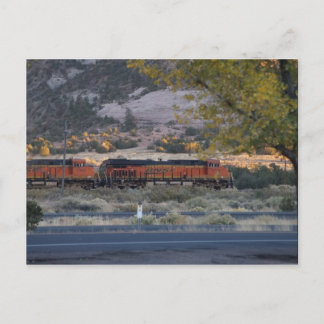 Postal viaje en tren