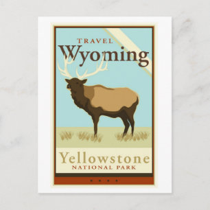 Postal Viaje en Wyoming
