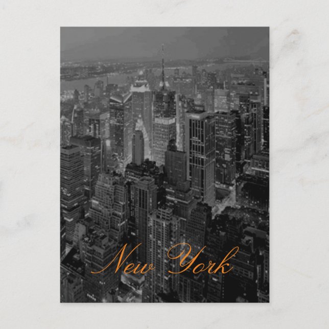 Postal Viaje fotográfico de Nueva York (Anverso)