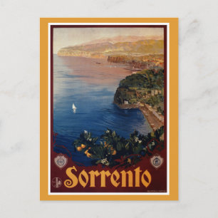 Postal Viaje italiano de Sorrento en los años 20