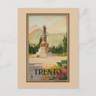 Postal Viaje italiano de Trento Trento