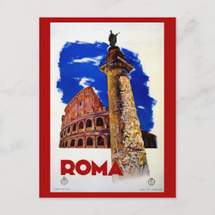 Postal Viaje italiano Roma Roma