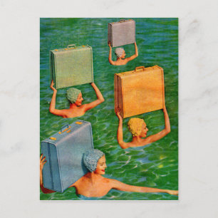 Postal viaje marítimo sincronizado