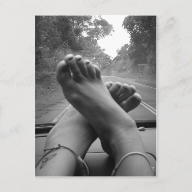 Postal Viaje por carretera (Anverso)