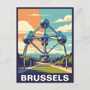 Postal Viaje por el arte de la cosecha en Bruselas Bélgic