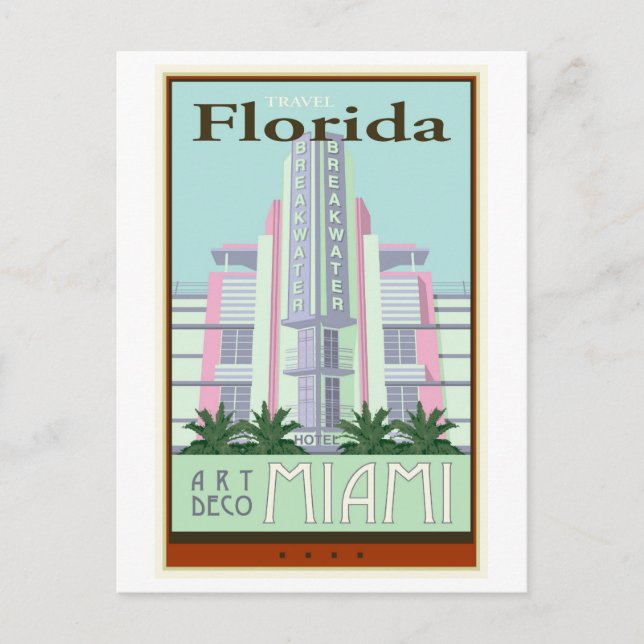 Postal Viaje por Florida (Anverso)