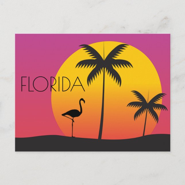 Postal Viaje por Florida (Anverso)
