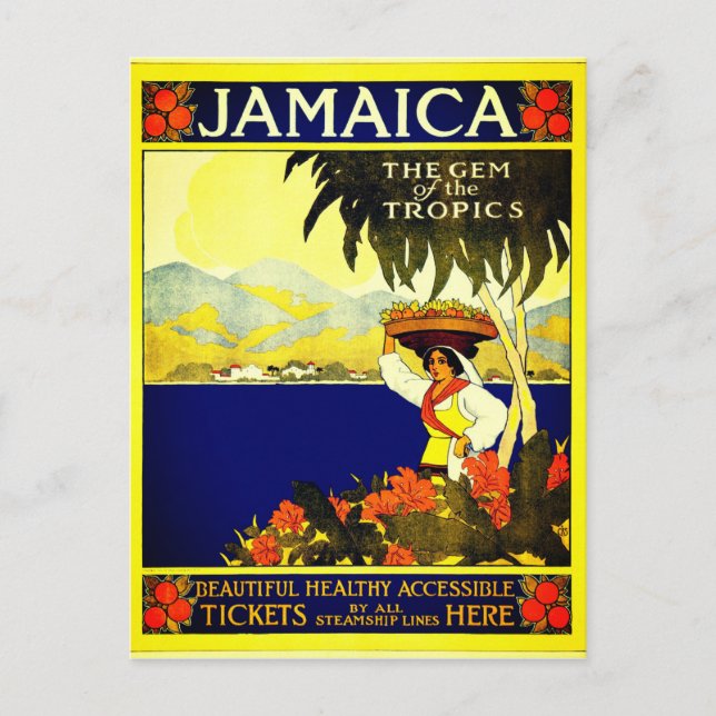 Postal Viaje por Jamaica (Anverso)