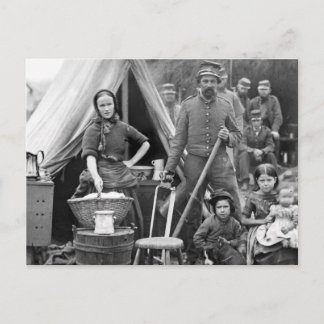 Postal Viaje por la Guerra Civil, 1861