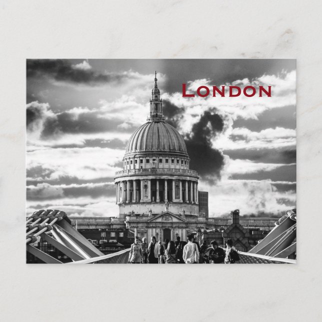 Postal Viaje por Londres (Anverso)