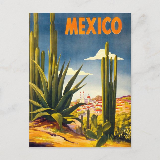 Postal Viaje por México (Anverso)