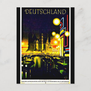 Postal Viaje Postcard-Vintage-Alemania