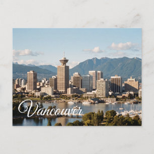 Postal viaje vancouver canadá